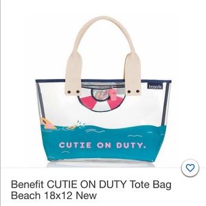 Benefit beach tote